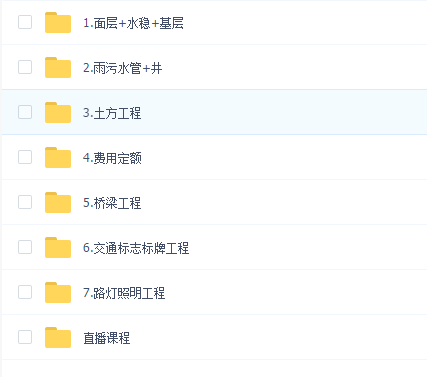 筑龙市政造价实操训练营201902班