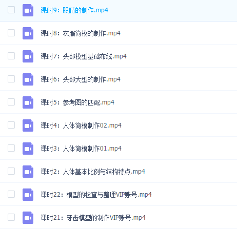 Maya影视模型案例制作教学之卡通角色模型制作