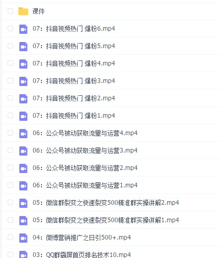 引流菌:2020全网爆粉特训营
