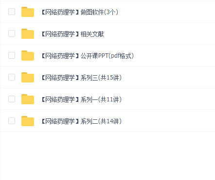 网络药理学