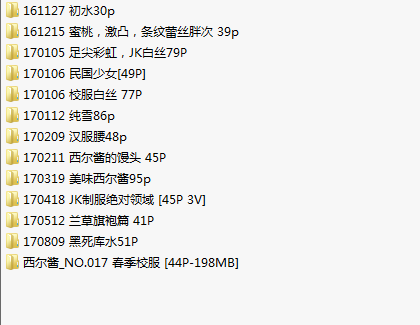 西尔酱写真13套合集