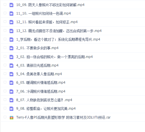 人像摄影后期系统化入门