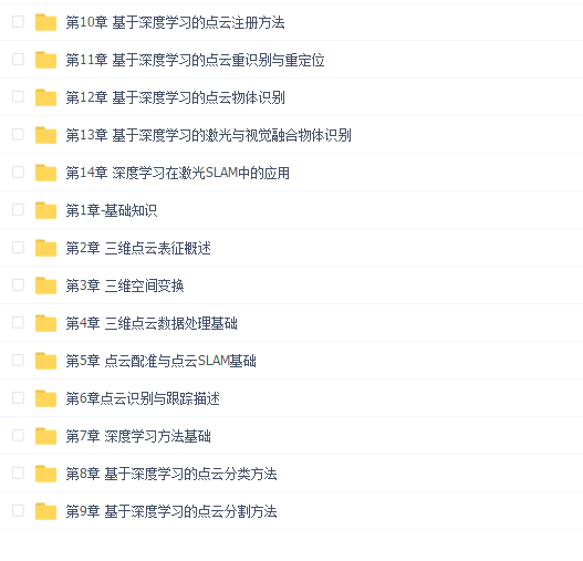 睿慕课三维点云与深度学习