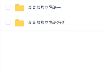 高亮趋势交易法1+2+3