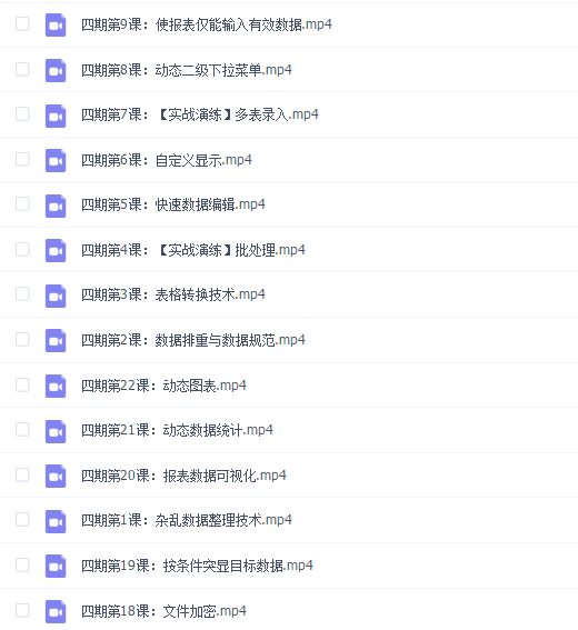 高效办公自动化数据管理 李锐【四期】