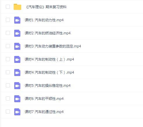 【汽车理论速成】汽车理论速成期末考试不挂科期末突击课