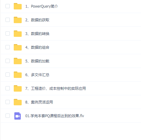 Excel PQ 全自动化在工程造价中的实际应用