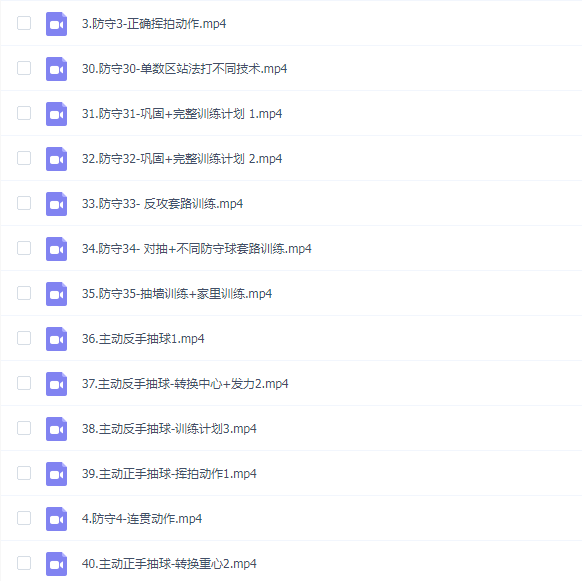 李宇轩羽毛球 无懈可击防守(双打与混双)【全】