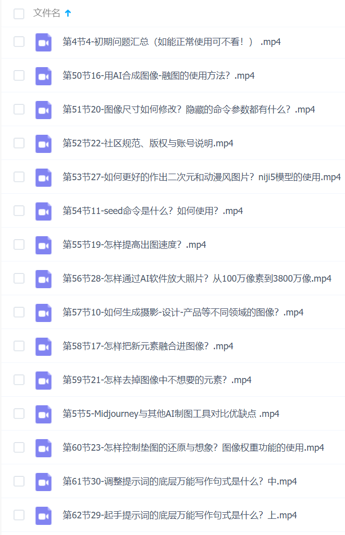 淘不掉学院·midjourney小白入门基础,AI摄影+AI设计+AI绘画-AIGC作图