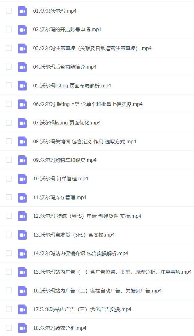跨境电商沃尔玛平台-从0基础到入门,沃尔玛的红利,跨境新玩法
