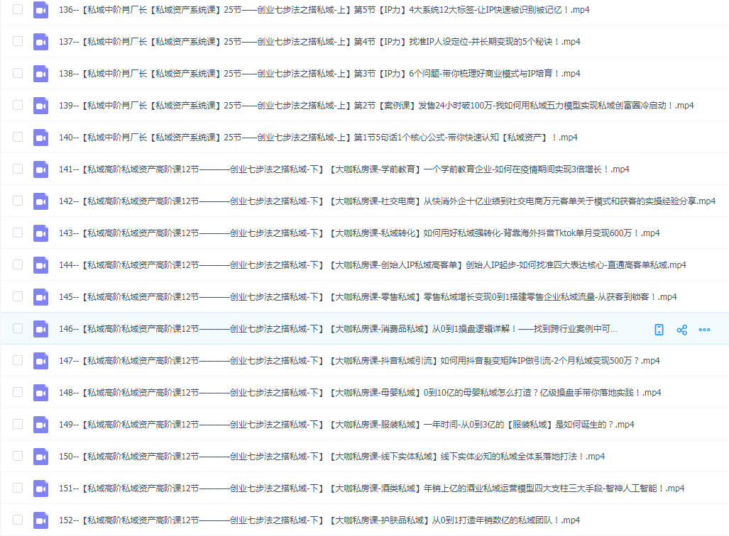 肖厂长课程全家桶,9大课程涵盖IP、流量、利润、私域、买厂长课程全家桶,一站式解决!