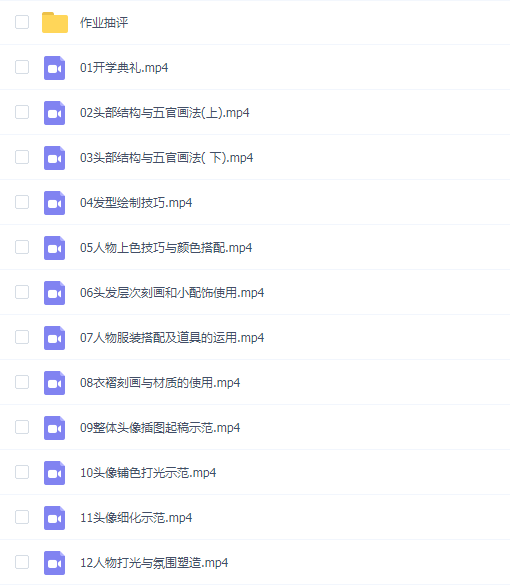 老八椰伪厚涂氛围头像特训班第一期