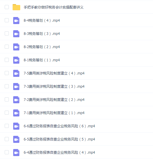 2024年税务师【手把手教你做好税务会计实操-蜜蜂岛(完结)】