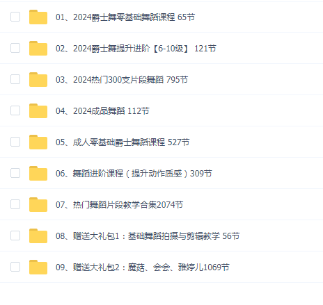再嘉曾老师爵士舞合集(9套合集)1115G