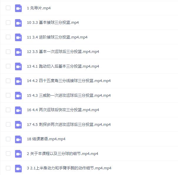 NBA黄金教练Pro Shot篮球15天三分完全指南课程